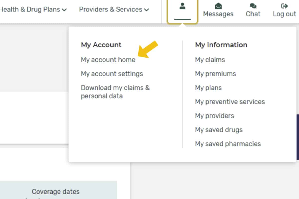 Medicare.gov | Home Account Page